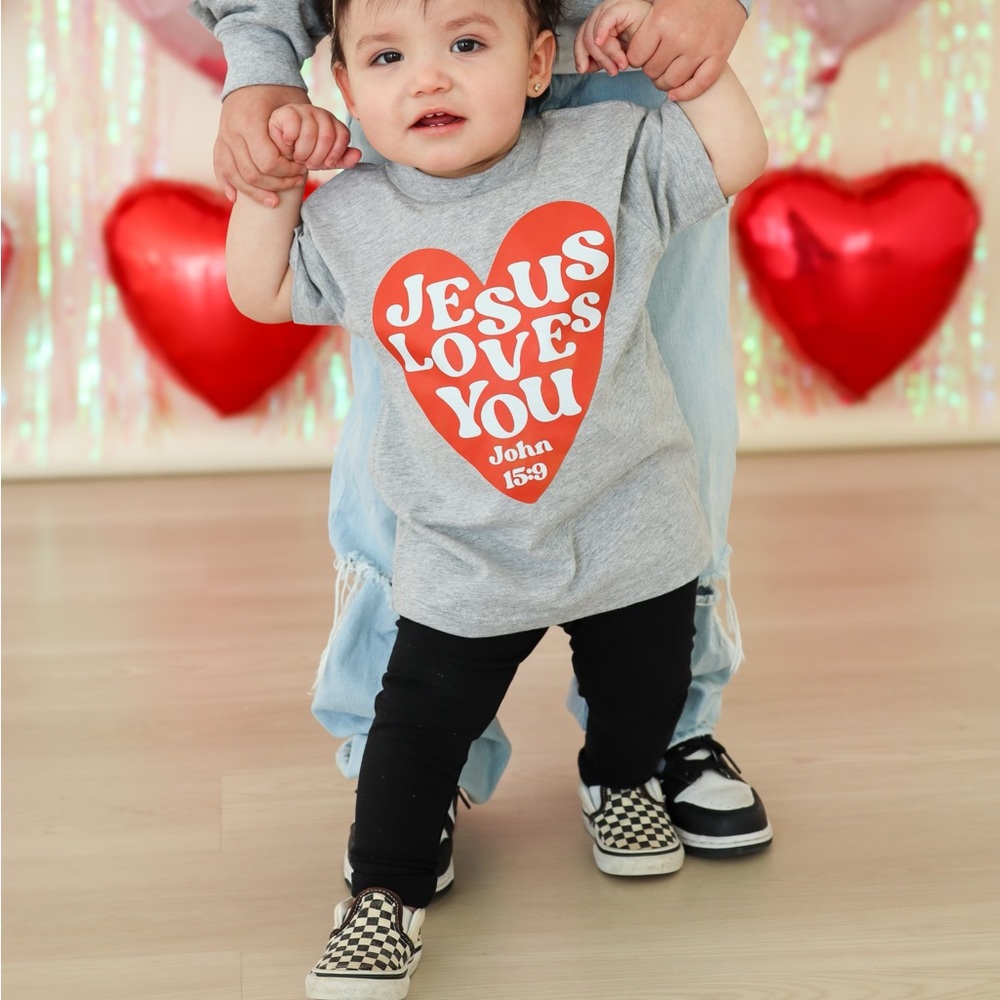 New Valentine Tee Jesus Loves You